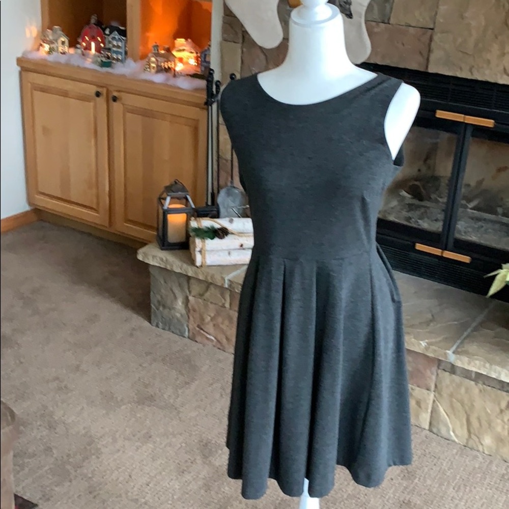 Rayon Spandex blend grey dress